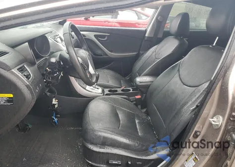 2013 Hyundai Elantra Gls from USA, damaged, VIN 5NPDH4AE9DH158843